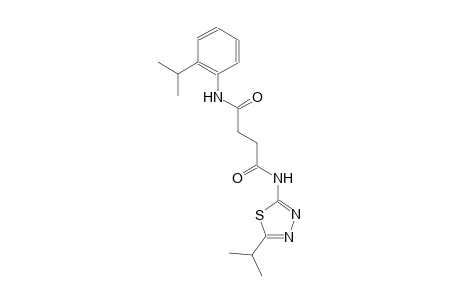 N~1~-(2-isopropylphenyl)-N~4~-(5-isopropyl-1,3,4-thiadiazol-2-yl)succinamide