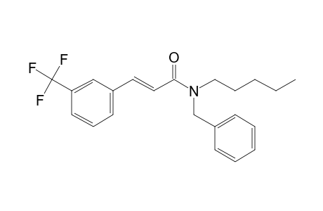 Trans-cinnamamide, 3-trifluoromethyl-N-benzyl-N-pentyl-