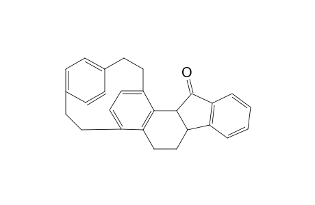 3b,8b,9,10-Tetrahydro-4H-indeno[1,2-c][2.2]-(1,4)-naphthalen-4-ona-paracyclophane