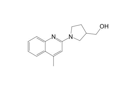 4-(Hydroxymethyl)-1-(4-methylquinolin-2-yl)pyrrolidine