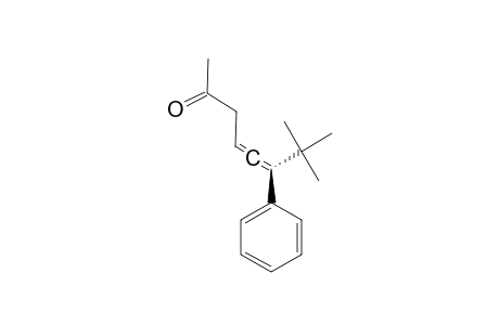 7,7-Dimethyl-6-phenyl-4,5-octadien-2-one