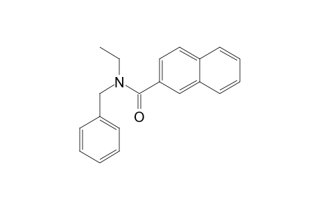 N-Benzyl-N-ethylnaphthalene-2-carboxamide