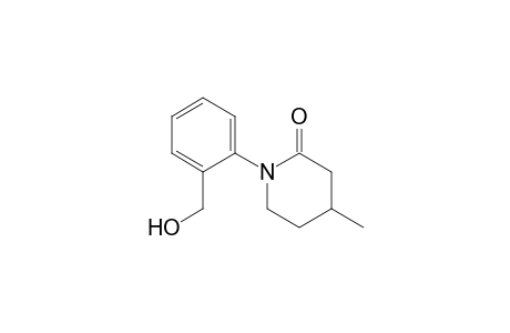 1-(2-Hydroxymethylphenyl)-4-methylpiperidin-2-one