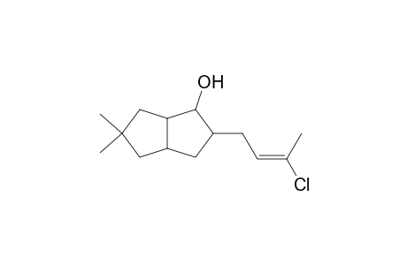 1-Pentalenol, 2-(3-chloro-2-butenyl)octahydro-5,5-dimethyl-