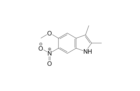 5-Methoxy-2,3-dimethyl-6-nitro-1H-indole