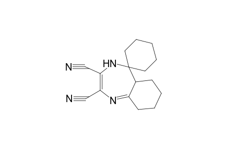 2,3-Dicyanospiro[cyclohexane-1,5'-cyclohexano[1,2-e]diazepine]