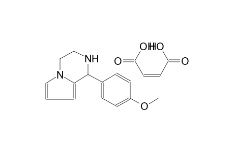 (2Z)-2-butenedioic acid compound with 1-(4-methoxyphenyl)-1,2,3,4-tetrahydropyrrolo[1,2-a]pyrazine (1:1)