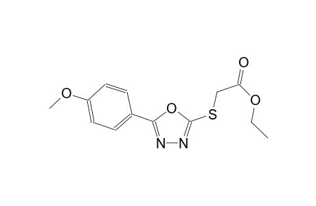 ethyl {[5-(4-methoxyphenyl)-1,3,4-oxadiazol-2-yl]sulfanyl}acetate
