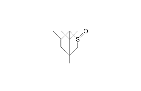4,6,7,7-Tetramethyl-2-thia-bicyclo(2.2.2)oct-5-ene 2-oxide