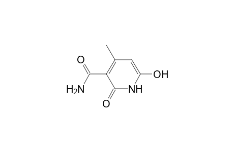 2-Hydroxy-4-methyl-6-oxo-1H-pyridine-3-carboxamide