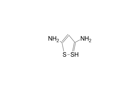 3,5-diamino-1,2-dithiol-1-ium cation