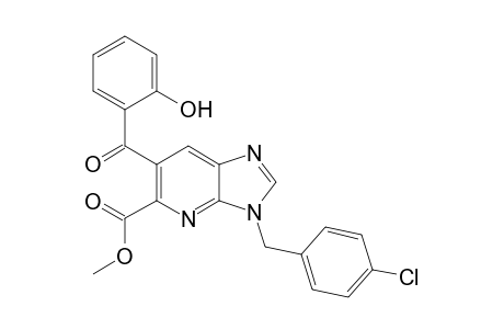 Methyl 3-(4-Chlorobenzyl)-6-(2-hydroxybenzoyl)-3H-imidazo[4,5-b]pyridine-5-carboxylate