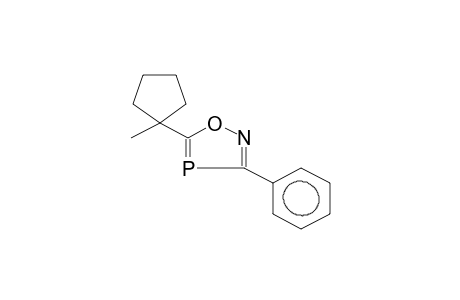 3-PHENYL-5-(1-METHYLCYCLOPENTYL)-1,2,4-OXAZAPHOSPHOLE