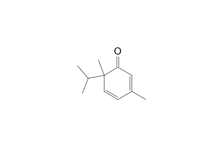 2,4-Cyclohexadien-1-one, 3,6-dimethyl-6-(1-methylethyl)-