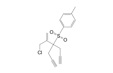 5-(Chloromethyl)-4-propargyl-4-tosyl-5-hexen-1-yne