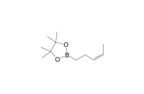 (Z)-4,4,5,5-Tetramethyl-2-(pent-3-enyl)-1,3,2-dioxaborolane