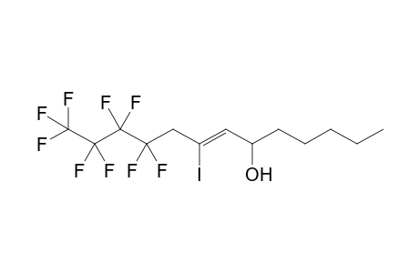 Z-10,10,11,11,12,12,13,13,13-Nonafluoro-8-iodo-7(Z)-tridecen-6-ol