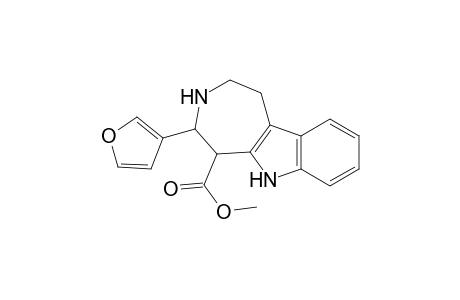 4-(3-furanyl)-1,2,3,4,5,6-hexahydroazepino[4,5-b]indole-5-carboxylic acid methyl ester