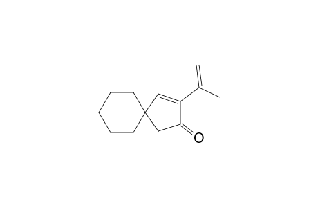 Spiro[4.5]dec-1-en-3-one, 2-(1-methylethenyl)-