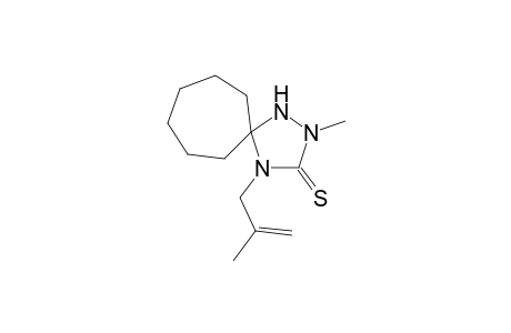 2-Methyl-5-hexamethylene-4-(2-methylenepropyl)-1,2,4-triazolidin-3-thione