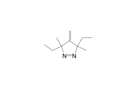 3,5-Diethyl-3,5-dihydro-3,5-dimethyl-4-methylene-4H-pyrazole