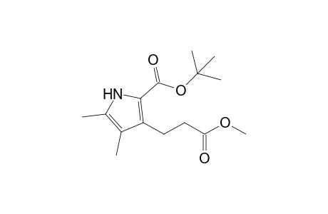 3-(3-keto-3-methoxy-propyl)-4,5-dimethyl-1H-pyrrole-2-carboxylic acid tert-butyl ester
