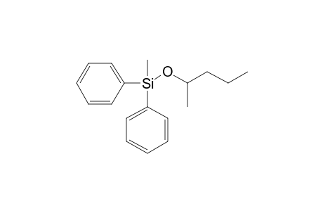 2-Diphenyl(methyl)silyloxypentane