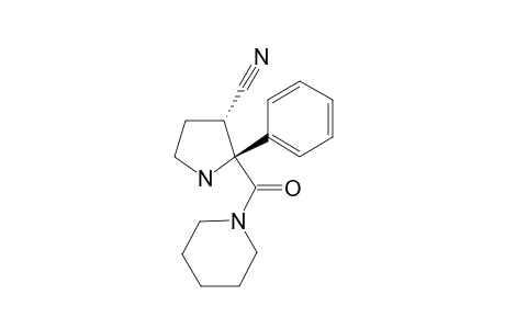 (2S,3S)-2-phenyl-2-(piperidine-1-carbonyl)pyrrolidine-3-carbonitrile