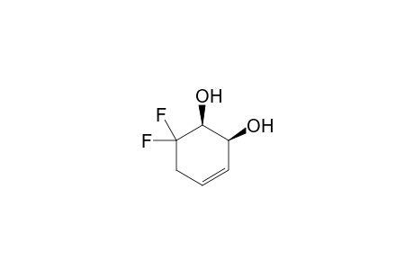 (1S*,2S*)-6,6-Difluorocyclohex-3-ene-1,2-diol