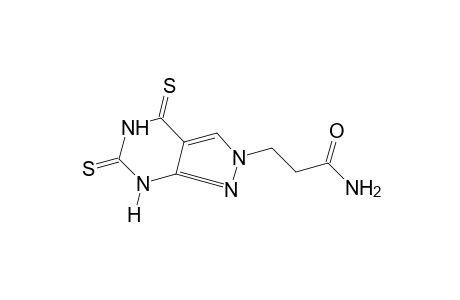 4,6-DITHIOXO-4,5,6,7-TETRAHYDRO-2H-PYRAZOLO[3,4-d]PYRIMIDINE-2-PROPIONAMIDE