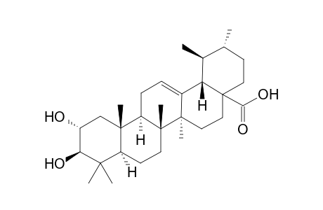 2.alpha.,3.beta.-dihydroxyurs-12-en-28-oic acid