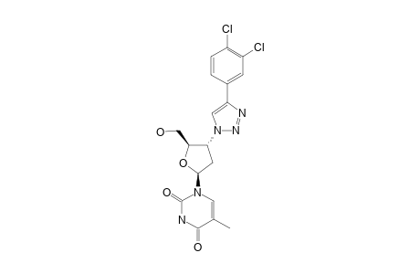 3'-DEOXY-3'-(3,4-DICHLOROPHENYL)-1,2,3-TRIAZOL-1-YL)-BETA-D-THYMIDINE