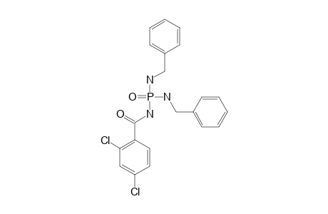 N-2,4-DICHLOROBENZOYL-N',N''-DIBENZYL-PHOSPHORIC-TRIAMIDE