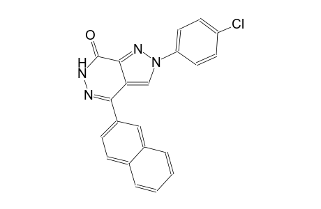 2-(4-Chloro-phenyl)-4-naphthalen-2-yl-2,6-dihydro-pyrazolo[3,4-d]pyridazin-7-one