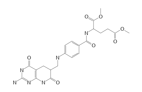 DIMETHYL-N-[4-[N-(2-AMINO-4,7-DIOXO-3,4,5,6,7,8-HEXAHYDROPYRIDO-[2,3-D]-PYRIMIDIN-6-YLMETHYL)-AMINO]-BENZOYL]-L-GLUTAMATE