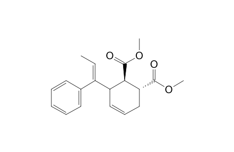 Dimethyl 3-(1'-phenylprop-1'-enyl)cyclohex-4-ene-1,2-dicarboxylate