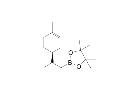 4,4,5,5-tetramethyl-2-(2-((S)-4-methylcyclohex-3-en-1-yl)-propyl)-1,3,2-dioxaborolane
