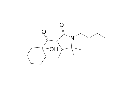 1-Butyl-3-[(1'-hydroxycyclohexyl)-carbonyl]-4,5,5,-trimethylpyrrolidin-2-one