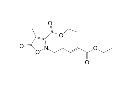 Ethyl 2-[4'-(ethoxycarbonyl)but-3'-enyl]-4-methyl-5-oxo-2,5-dihydroisoxazole-3-carboxylate