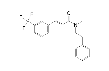 trans-Cinnamamide, 3-trifluoromethyl-N-(2-phenylethyl)-N-methyl-