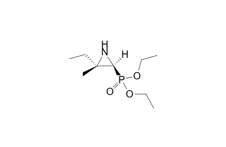 (2S,3S)-3-diethoxyphosphoryl-2-ethyl-2-methyl-aziridine
