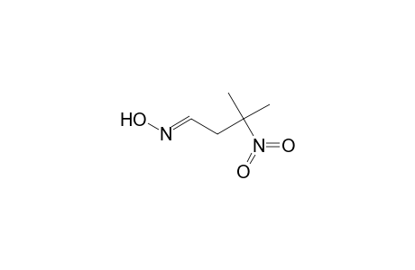 (1E)-3-methyl-3-nitro-butanal oxime