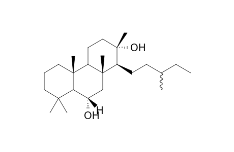 Cheilanthane-6,13-diol