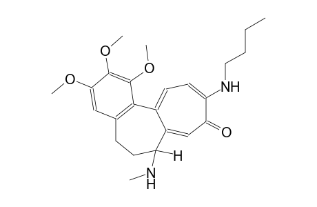 (7R)-10-(butylamino)-1,2,3-trimethoxy-7-(methylamino)-6,7-dihydrobenzo[a]heptalen-9(5H)-one