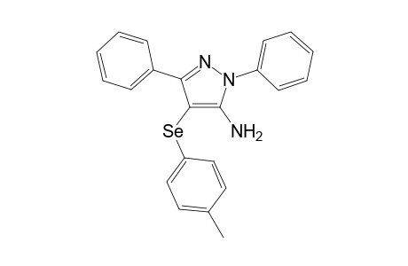 1,3-Diphenyl-4-(p-tolylselanyl)-1H-pyrazol-5-amine