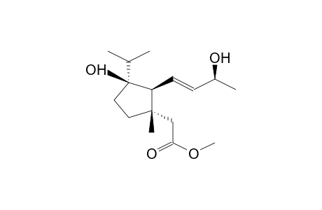 (1R,2R,3R)-3-METHYL-1-ISOPROPYL-2-(3BETA-HYDROXYBUT-1E-ENYL)-3-(METHOXYCARBONYLMETHYL)-1-CYCLOPENTANOL