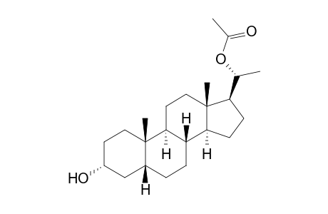 5β-pregnane-3α,20β-diol, 20-acetate