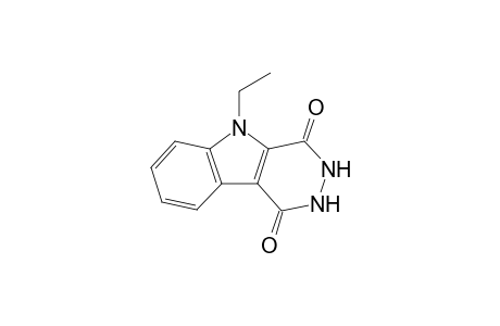 5-Ethyl-2,3-dihydro-1H-pyridazino[4,5-b]indole-1,4(5H)-dione