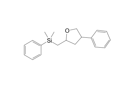 2-[(Phenyldimethylsilyl)methyl]-4-phenyltetrahydrofuran