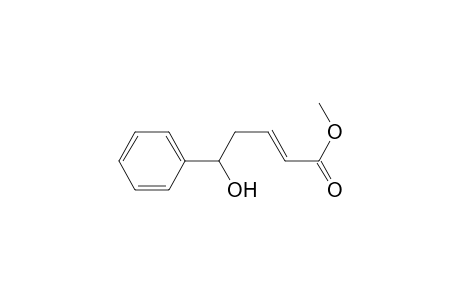 Methyl-5-hydroxy-5-phenyl-2-pentenoate